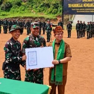 TMMD ke-130 di Lebak Bangun Jalan 1,4 Km, Sumur Bor hingga Perbaikan Rumah Warga