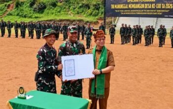 TMMD ke-130 di Lebak Bangun Jalan 1,4 Km, Sumur Bor hingga Perbaikan Rumah Warga