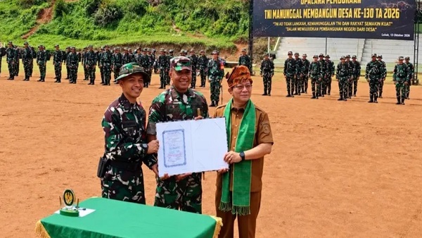 TMMD ke-130 di Lebak Bangun Jalan 1,4 Km, Sumur Bor hingga Perbaikan Rumah Warga