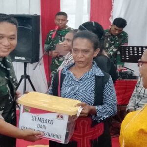 Wabup Nabire Minta Kodim 1705 Perkuat Sinergi dan Pengabdian kepada Masyarakat