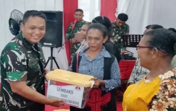 Wabup Nabire Minta Kodim 1705 Perkuat Sinergi dan Pengabdian kepada Masyarakat