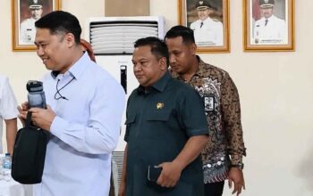Budi Azhar Mutawali menghadiri penyerahan hibah aset KPK kepada Pemkab Sukabumi dan peluncuran SIMPATIK.
