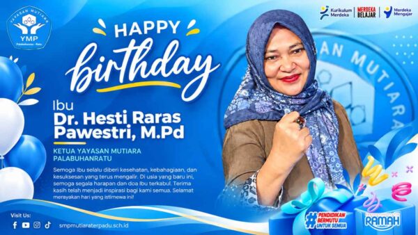 Dr. Hesti Raras Pawestri Ketua Yayasan Mutiara Palabuhanratu.