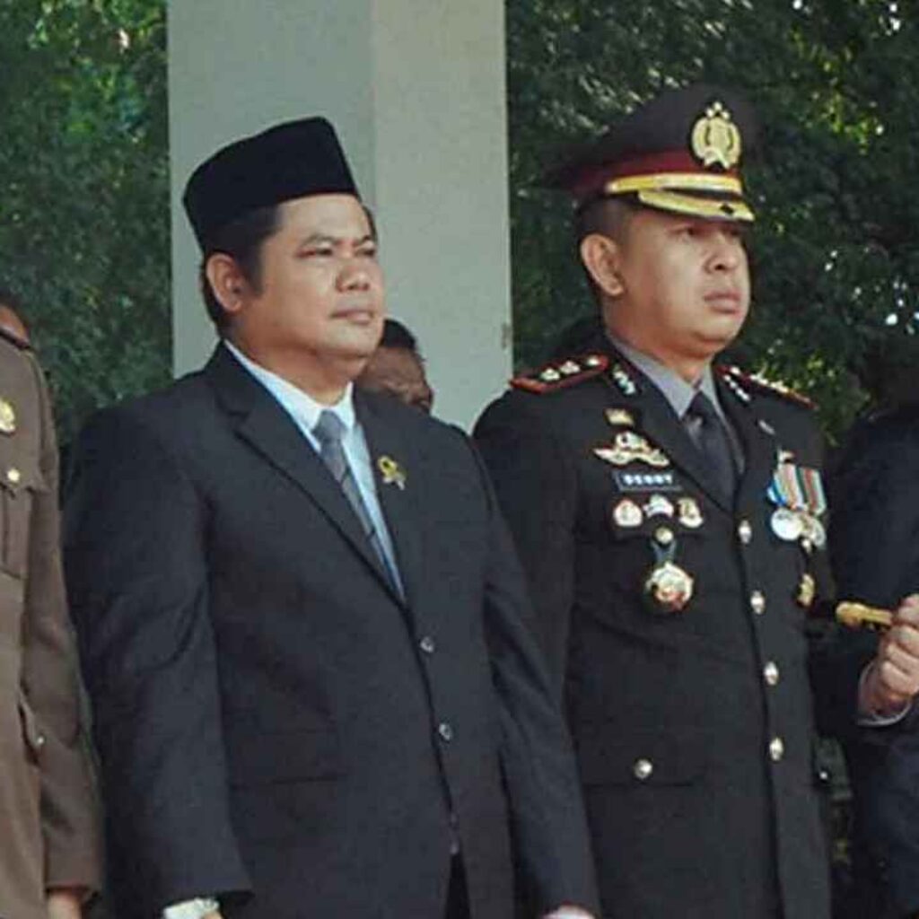 Wakili Ketua DPRD Sukabumi, Mansyurudin Hadiri HUT ke-81 TNI