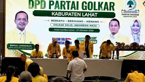 Musda XI Golkar Lahat dan dugaan SK ganda yang dipertanyakan.