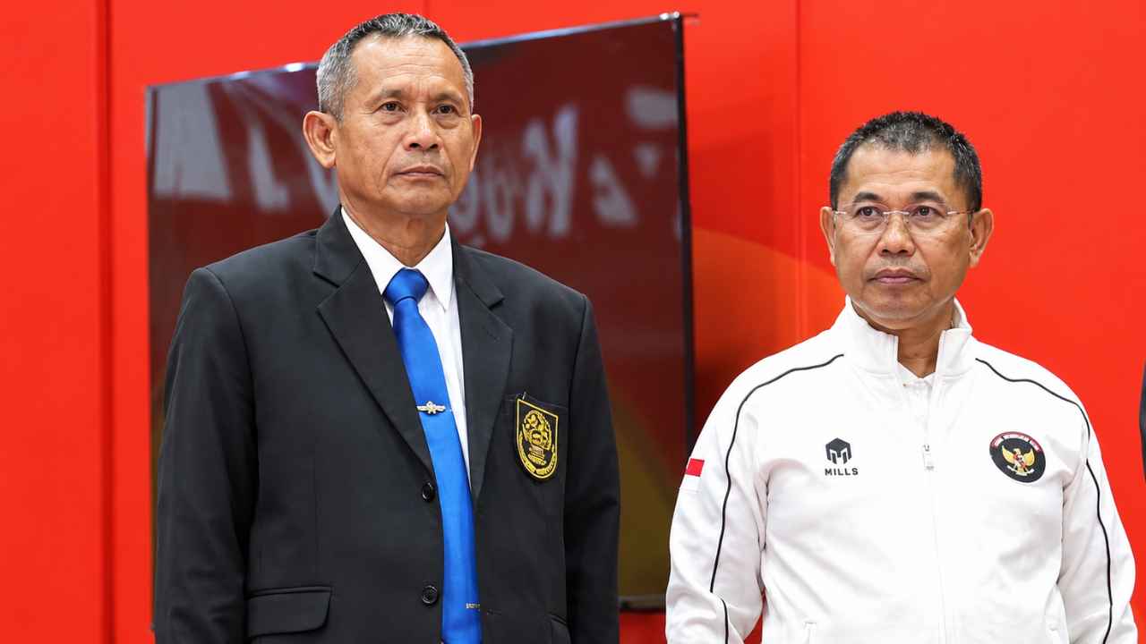 Surianto dan tim sepaktakraw Indonesia pada Asian Games Aichi-Nagoya 2026.