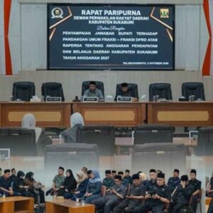 APBD Sukabumi 2027 Masuk Tahap Baru, Bupati Jawab Catatan 7 Fraksi