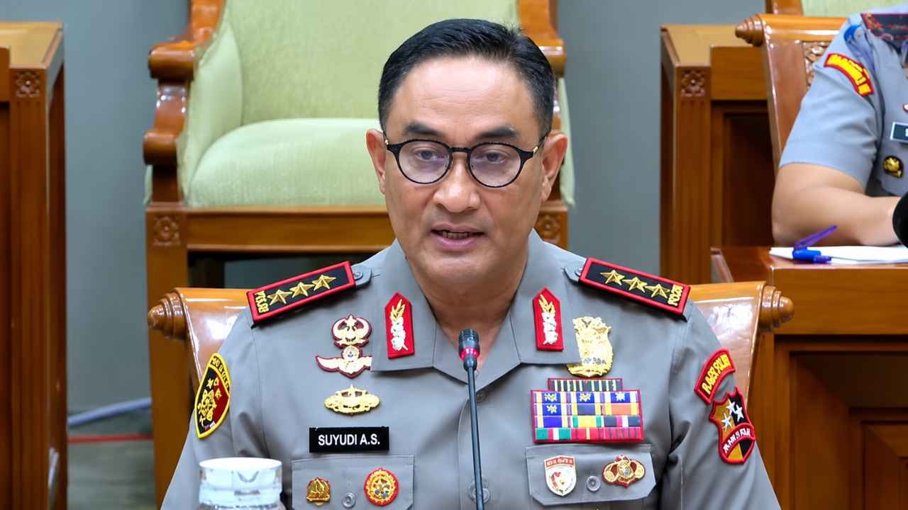 Suyudi Ario Seto disetujui DPR sebagai Kapolri menggantikan Listyo Sigit.